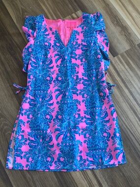 Lilly Pulitzer Astara Shift Romper Dress size 6 EUC